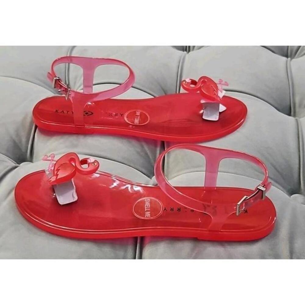 Katy Perry The Geli Sandal Pink Flamingo Womens Shoes 9 39